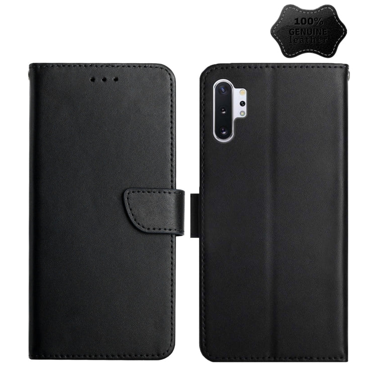 Genuine Leather Fingerprint-proof Horizontal Flip Phone Case, For Samsung Galaxy A40, For Samsung Galaxy A41, For Samsung Galaxy A42 5G, For Samsung Galaxy A50, For Samsung Galaxy A51, For Samsung Galaxy A51 5G, For Samsung Galaxy A70                  ...