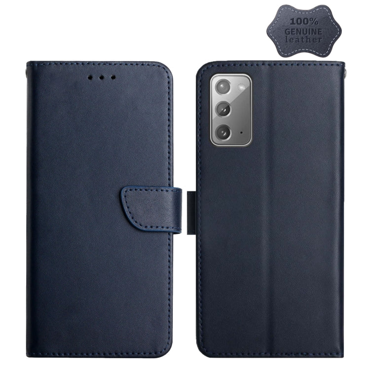 Genuine Leather Fingerprint-proof Horizontal Flip Phone Case, For Samsung Galaxy A40, For Samsung Galaxy A41, For Samsung Galaxy A42 5G, For Samsung Galaxy A50, For Samsung Galaxy A51, For Samsung Galaxy A51 5G, For Samsung Galaxy A70                  ...