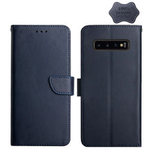 Load image into Gallery viewer, Genuine Leather Fingerprint-proof Horizontal Flip Phone Case, For Samsung Galaxy Note20 Ultra, For Samsung Galaxy S10, For Samsung Galaxy S10e, For Samsung Galaxy S10+, For Samsung Galaxy S20, For Samsung Galaxy S20 FE, For Samsung Galaxy S20+         ...