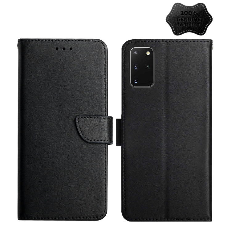 Genuine Leather Fingerprint-proof Horizontal Flip Phone Case, For Samsung Galaxy Note20 Ultra, For Samsung Galaxy S10, For Samsung Galaxy S10e, For Samsung Galaxy S10+, For Samsung Galaxy S20, For Samsung Galaxy S20 FE, For Samsung Galaxy S20+         ...