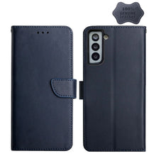 Load image into Gallery viewer, Genuine Leather Fingerprint-proof Horizontal Flip Phone Case, For Samsung Galaxy Note20 Ultra, For Samsung Galaxy S10, For Samsung Galaxy S10e, For Samsung Galaxy S10+, For Samsung Galaxy S20, For Samsung Galaxy S20 FE, For Samsung Galaxy S20+         ...