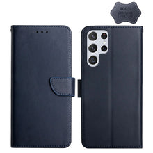Load image into Gallery viewer, Genuine Leather Fingerprint-proof Horizontal Flip Phone Case, For Samsung Galaxy Note20 Ultra, For Samsung Galaxy S10, For Samsung Galaxy S10e, For Samsung Galaxy S10+, For Samsung Galaxy S20, For Samsung Galaxy S20 FE, For Samsung Galaxy S20+         ...