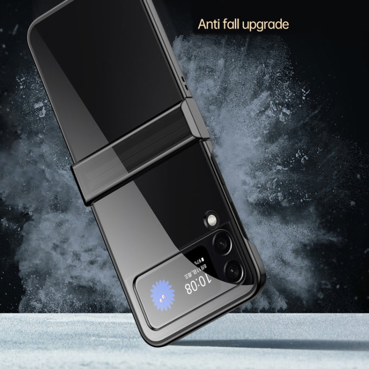 Electroplated Transparent PC Phone Case, For Samsung Galaxy Z Flip3 5G