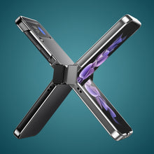 Load image into Gallery viewer, Electroplated Transparent PC Phone Case, For Samsung Galaxy Z Flip3 5G