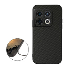 Load image into Gallery viewer, Accurate Hole Carbon Fiber Texture PU Phone Case, For OnePlus 10 Pro, For Google Pixel 7, For Google Pixel 7 Pro, For Samsung Galaxy A73 5G