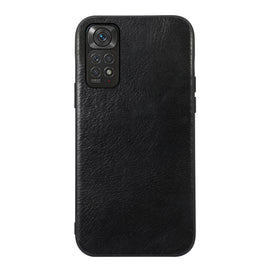 Genuine Leather Double Color Crazy Horse Phone Case, For Xiaomi Redmi Note 11S/11 Global