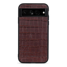 Load image into Gallery viewer, Accurate Hole Crocodile Texture Genuine Leather Phone Case, For OnePlus 10 Pro Accurate Hole, For Google Pixel 7, For Google Pixel 7 Pro, For Samsung Galaxy A73 5G