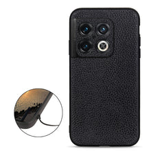 Load image into Gallery viewer, Accurate Hole Litchi Texture Genuine Leather Phone Case, For OnePlus 10 Pro, For Google Pixel 7, For Google Pixel 7 Pro, For Samsung Galaxy A73 5G