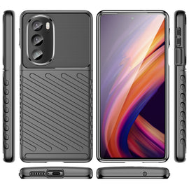 Thunderbolt Shockproof TPU Phone Case, For Motorola Edge 30 Pro, For Motorola Edge+ 2022, For Samsung Galaxy M53