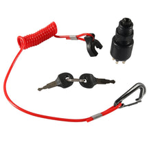 Load image into Gallery viewer, BRP Side Control Ignition Switch Key with Lanyard 5005801 for Johnson Evinrude, A6630