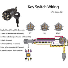 Load image into Gallery viewer, BRP Side Control Ignition Switch Key with Lanyard 5005801 for Johnson Evinrude, A6630