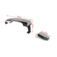 Load image into Gallery viewer, A6849-02 Car Rear Left Door Outside Handle without Hole 82651-2P010 for Kia Sorento 2011-2015, A6849-02