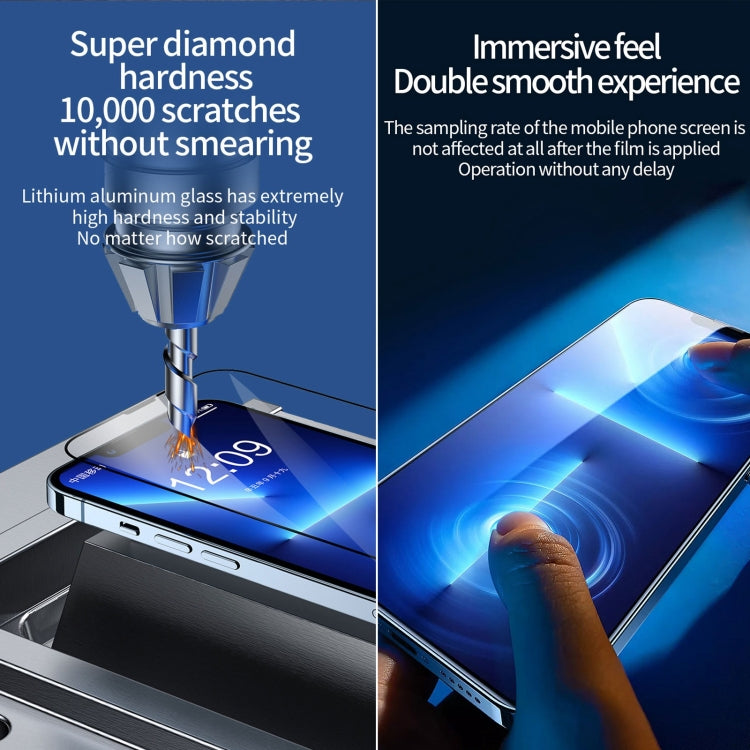 For iPhone 16e / 13 / 13 Pro Fast Attach Dust-proof Anti-static Tempered Glass Film, For iPhone 13 mini (1 PC), For iPhone 16e / 13 / 13 Pro (1 PC), For iPhone 13 Pro Max (1 PC), For iPhone 12 mini(1 PC), For iPhone 12 / 12 Pro(1 PC)                   ...