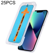 Load image into Gallery viewer, For iPhone 17e / 16e / 13 / 13 Pro 25pcs Fast Attach Dust-proof Anti-static Tempered Glass Film, For iPhone 13 mini (25PCS), For iPhone 17e / 16e / 13 / 13 Pro (25PCS), For iPhone 13 Pro Max (25PCS), For iPhone 12 mini(25PCS)                           ...
