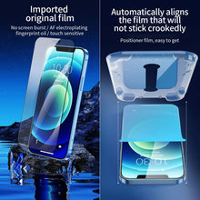 Load image into Gallery viewer, For iPhone 17e / 16e / 13 / 13 Pro 25pcs Fast Attach Dust-proof Anti-static Tempered Glass Film, For iPhone 13 mini (25PCS), For iPhone 17e / 16e / 13 / 13 Pro (25PCS), For iPhone 13 Pro Max (25PCS), For iPhone 12 mini(25PCS)                           ...