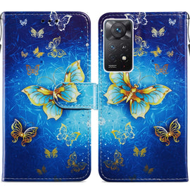 Painted Pattern Horizontal Flip Leather Phone Case, For Xiaomi Redmi Note 11 Pro 4G / 5G, For Xiaomi Redmi Note 11 Global, For Xiaomi Poco M4 Pro, For Xiaomi Poco M4 Pro 5G, For Samsung Galaxy A13 4G, For Samsung Galaxy A23