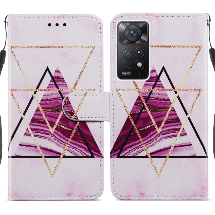 Painted Pattern Horizontal Flip Leather Phone Case, For Xiaomi Redmi Note 11 Pro 4G / 5G, For Xiaomi Redmi Note 11 Global, For Xiaomi Poco M4 Pro, For Xiaomi Poco M4 Pro 5G, For Samsung Galaxy A13 4G, For Samsung Galaxy A23