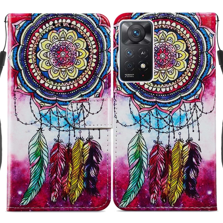 Painted Pattern Horizontal Flip Leather Phone Case, For Xiaomi Redmi Note 11 Pro 4G / 5G, For Xiaomi Redmi Note 11 Global, For Xiaomi Poco M4 Pro, For Xiaomi Poco M4 Pro 5G, For Samsung Galaxy A13 4G, For Samsung Galaxy A23