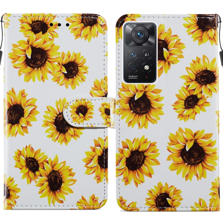 Painted Pattern Horizontal Flip Leather Phone Case, For Xiaomi Redmi Note 11 Pro 4G / 5G, For Xiaomi Redmi Note 11 Global, For Xiaomi Poco M4 Pro, For Xiaomi Poco M4 Pro 5G, For Samsung Galaxy A13 4G, For Samsung Galaxy A23