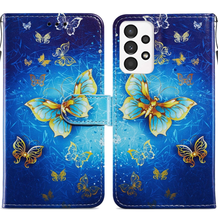 Painted Pattern Horizontal Flip Leather Phone Case, For Xiaomi Redmi Note 11 Pro 4G / 5G, For Xiaomi Redmi Note 11 Global, For Xiaomi Poco M4 Pro, For Xiaomi Poco M4 Pro 5G, For Samsung Galaxy A13 4G, For Samsung Galaxy A23