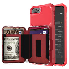 Load image into Gallery viewer, Zipper Wallet Card Bag PU Back Case, For iPhone 12 mini, For iPhone 12 / 12 Pro, For iPhone 12 Pro Max, For iPhone 11 Pro, For iPhone 11 Pro Max, For iPhone XR, For iPhone XS Max, For iPhone SE 2022 / SE 2020 / 7 / 8 / 6 / 6s                           ...