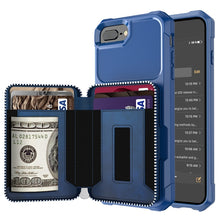 Load image into Gallery viewer, Zipper Wallet Card Bag PU Back Case, For iPhone 12 mini, For iPhone 12 / 12 Pro, For iPhone 12 Pro Max, For iPhone 11 Pro, For iPhone 11 Pro Max, For iPhone XR, For iPhone XS Max, For iPhone SE 2022 / SE 2020 / 7 / 8 / 6 / 6s                           ...