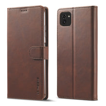 Load image into Gallery viewer, LC.IMEEKE Calf Texture Leather Phone Case, For Samsung Galaxy A03 164mm, For Xiaomi 12/12X/12S