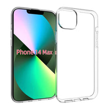 Load image into Gallery viewer, Transparent TPU Phone Case, For iPhone 14 Plus