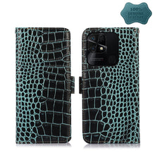 Load image into Gallery viewer, Crocodile Top Layer Cowhide Leather Phone Case, For Xiaomi Redmi 10C / 10 India, For Xiaomi Redmi K40S, For Xiaomi Redmi K50 / K50 Pro, For Xiaomi Redmi K50 Gaming, For Xiaomi Redmi Note 11 4G/11S 4G Global, For Xiaomi Redmi Note 11 Pro 4G / 5G Global ...