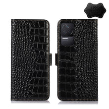 Load image into Gallery viewer, Crocodile Top Layer Cowhide Leather Phone Case, For Xiaomi Redmi 10C / 10 India, For Xiaomi Redmi K40S, For Xiaomi Redmi K50 / K50 Pro, For Xiaomi Redmi K50 Gaming, For Xiaomi Redmi Note 11 4G/11S 4G Global, For Xiaomi Redmi Note 11 Pro 4G / 5G Global ...