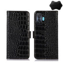 Load image into Gallery viewer, Crocodile Top Layer Cowhide Leather Phone Case, For Xiaomi Redmi 10C / 10 India, For Xiaomi Redmi K40S, For Xiaomi Redmi K50 / K50 Pro, For Xiaomi Redmi K50 Gaming, For Xiaomi Redmi Note 11 4G/11S 4G Global, For Xiaomi Redmi Note 11 Pro 4G / 5G Global ...