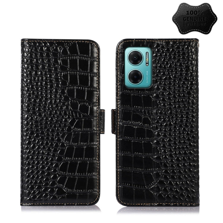 Crocodile Top Layer Cowhide Leather Phone Case, For Xiaomi Redmi 10C / 10 India, For Xiaomi Redmi K40S, For Xiaomi Redmi K50 / K50 Pro, For Xiaomi Redmi K50 Gaming, For Xiaomi Redmi Note 11 4G/11S 4G Global, For Xiaomi Redmi Note 11 Pro 4G / 5G Global ...