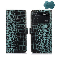 Load image into Gallery viewer, Crocodile Top Layer Cowhide Leather Phone Case, For Xiaomi Redmi 10C / 10 India, For Xiaomi Redmi K40S, For Xiaomi Redmi K50 / K50 Pro, For Xiaomi Redmi K50 Gaming, For Xiaomi Redmi Note 11 4G/11S 4G Global, For Xiaomi Redmi Note 11 Pro 4G / 5G Global ...