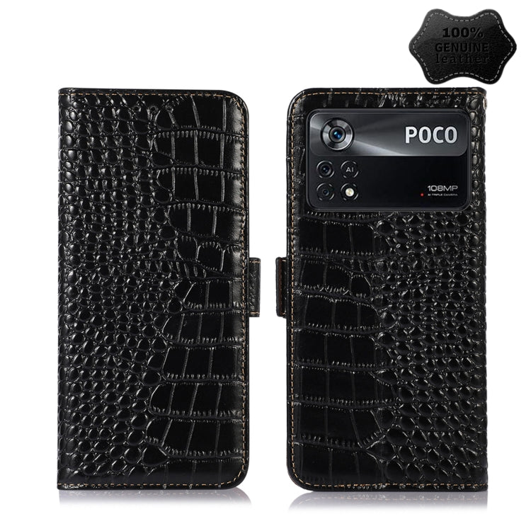 Crocodile Top Layer Cowhide Leather Phone Case, For Xiaomi Redmi 10C / 10 India, For Xiaomi Redmi K40S, For Xiaomi Redmi K50 / K50 Pro, For Xiaomi Redmi K50 Gaming, For Xiaomi Redmi Note 11 4G/11S 4G Global, For Xiaomi Redmi Note 11 Pro 4G / 5G Global ...