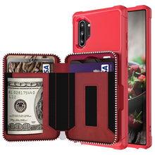 Load image into Gallery viewer, Zipper Wallet Card Bag PU Back Phone Case, For Samsung Galaxy S20, For Samsung Galaxy S20+, For Samsung Galaxy S20 Ultra, For Samsung Galaxy Note10, For Samsung Galaxy Note10+