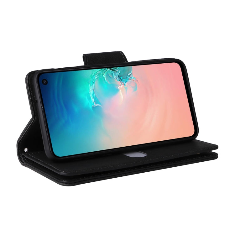 Rivet Buckle 9 Cards Three Fold Leather Phone Case, For Samsung Galaxy S10e, For Samsung Galaxy S20, For Samsung Galaxy S20 FE 5G, For Samsung Galaxy S20+, For Samsung Galaxy S21 5G, For Samsung Galaxy S21 FE 5G, For Samsung Galaxy S21+                ...