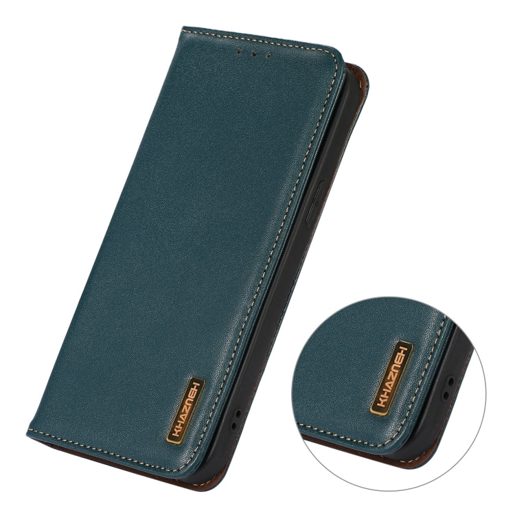 KHAZNEH Nappa Top Layer Cowhide Leather Phone Case, For Samsung Galaxy A23 4G, For Samsung Galaxy A33 5G, For Samsung Galaxy A53 5G, For Samsung Galaxy A73 5G