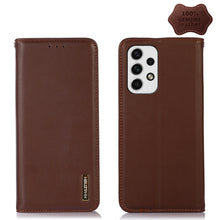 Load image into Gallery viewer, KHAZNEH Nappa Top Layer Cowhide Leather Phone Case, For Samsung Galaxy A23 4G, For Samsung Galaxy A33 5G, For Samsung Galaxy A53 5G, For Samsung Galaxy A73 5G