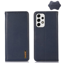 Load image into Gallery viewer, KHAZNEH Nappa Top Layer Cowhide Leather Phone Case, For Samsung Galaxy A23 4G, For Samsung Galaxy A33 5G, For Samsung Galaxy A53 5G, For Samsung Galaxy A73 5G