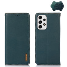 Load image into Gallery viewer, KHAZNEH Nappa Top Layer Cowhide Leather Phone Case, For Samsung Galaxy A23 4G, For Samsung Galaxy A33 5G, For Samsung Galaxy A53 5G, For Samsung Galaxy A73 5G