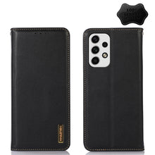 Load image into Gallery viewer, KHAZNEH Nappa Top Layer Cowhide Leather Phone Case, For Samsung Galaxy A23 4G, For Samsung Galaxy A33 5G, For Samsung Galaxy A53 5G, For Samsung Galaxy A73 5G
