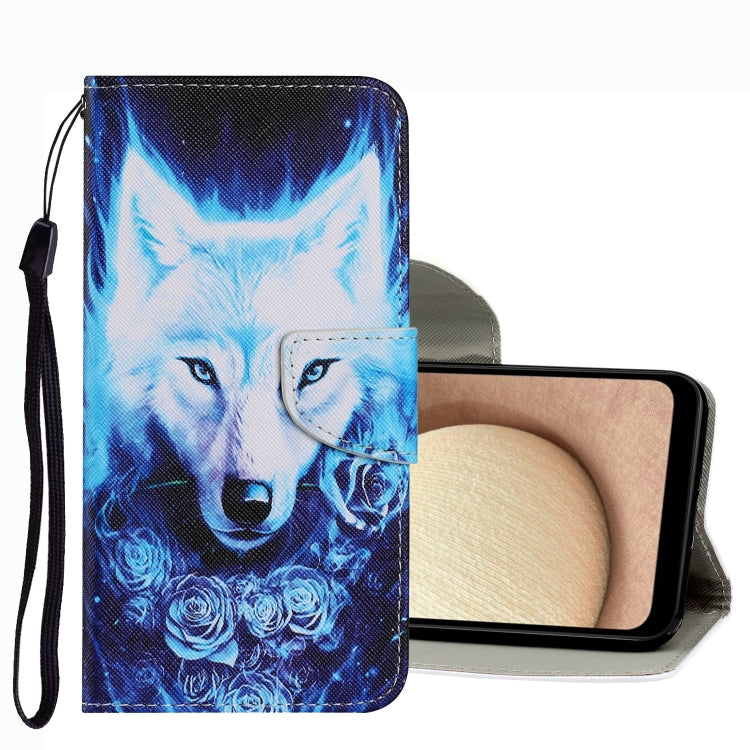 Coloured Drawing Pattern Leather Phone Case, For Samsung Galaxy A02s US Version, For Samsung Galaxy A03s, For Samsung Galaxy A13