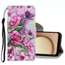Load image into Gallery viewer, Coloured Drawing Pattern Leather Phone Case, For Samsung Galaxy A02s US Version, For Samsung Galaxy A03s, For Samsung Galaxy A13