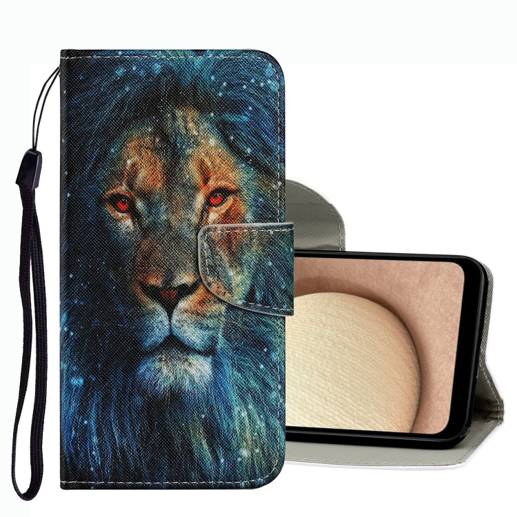Coloured Drawing Pattern Leather Phone Case, For Samsung Galaxy A02s US Version, For Samsung Galaxy A03s, For Samsung Galaxy A13