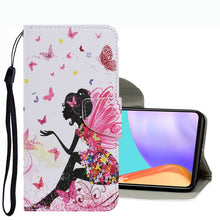 Load image into Gallery viewer, Coloured Drawing Pattern Leather Phone Case, For Samsung Galaxy A33, For Samsung Galaxy A42 5G, For Samsung Galaxy A53