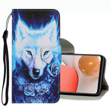 Load image into Gallery viewer, Coloured Drawing Pattern Leather Phone Case, For Samsung Galaxy A33, For Samsung Galaxy A42 5G, For Samsung Galaxy A53