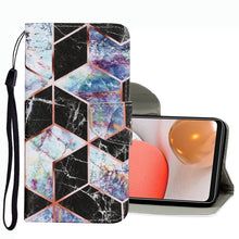 Load image into Gallery viewer, Coloured Drawing Pattern Leather Phone Case, For Samsung Galaxy A33, For Samsung Galaxy A42 5G, For Samsung Galaxy A53