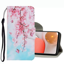 Load image into Gallery viewer, Coloured Drawing Pattern Leather Phone Case, For Samsung Galaxy A33, For Samsung Galaxy A42 5G, For Samsung Galaxy A53