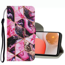 Load image into Gallery viewer, Coloured Drawing Pattern Leather Phone Case, For Samsung Galaxy A33, For Samsung Galaxy A42 5G, For Samsung Galaxy A53