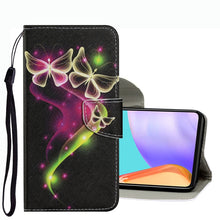 Load image into Gallery viewer, Coloured Drawing Pattern Leather Phone Case, For Samsung Galaxy A33, For Samsung Galaxy A42 5G, For Samsung Galaxy A53